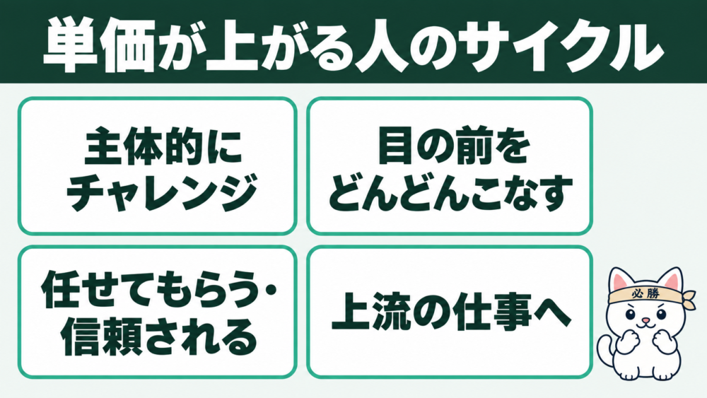 単価が上がる人の特徴